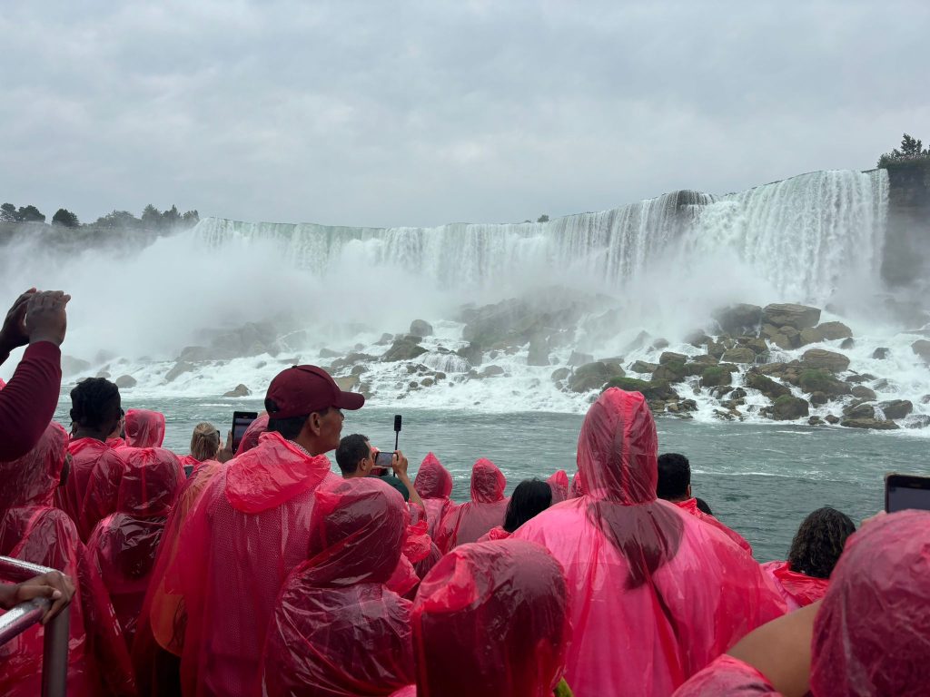 Niagara Falls,  One of the world’s most famous waterfalls.